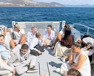 Migrants disguised in suits intercepted off Türkiye’s Muğla