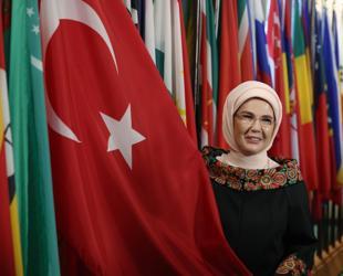 Turkish first lady urges global standards for child online safety