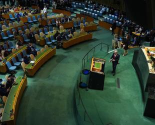Walkout and street protests mark Netanyahu’s UN address