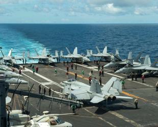3rd aircraft carrier heads to Mideast as US weighs new Iran strikes
