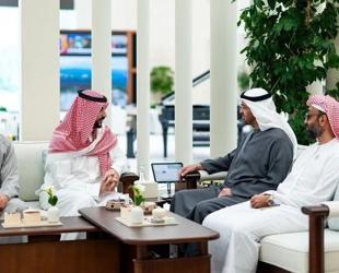 Saudi minister meets UAE president in Abu Dhabi