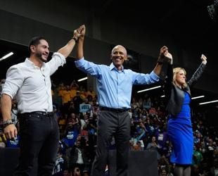 Obama blasts Trumps chaos and cruelty