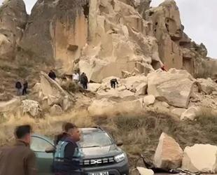 Two killed as fairy chimney collapses in Cappadocia