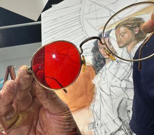 A colorblind painters colorful journey