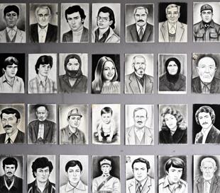 Portraits in artist’s studio await owners