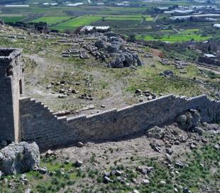 Ancient walls of Sillyon restored