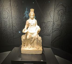 Museum stands out with mythological figures