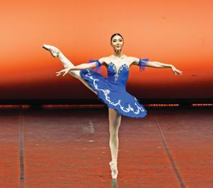 Young dancers shine at ballet competition