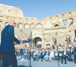 Colosseum hosts Troy exhibition