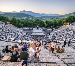 Ancient Greek theater revives legendary opera