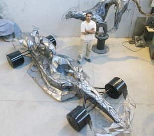 Sculptor’s F1 art receives exhibit offer