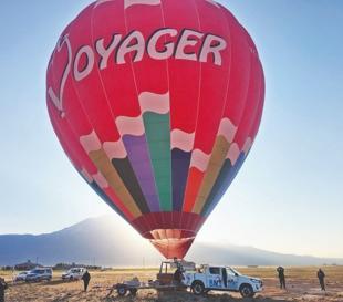 New balloon tourism route over Mount Ağrı