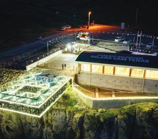 Glass terrace boosts tourism in Ihlara Valley