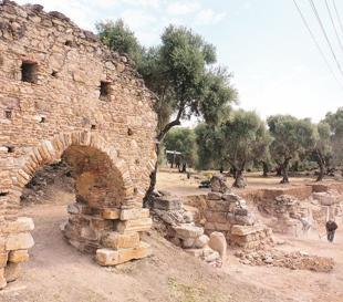 Bathhouse found at ancient city of Nysa