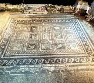 Roman villa uncovered at Adramytteion