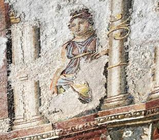 Ancient maritime city fresco, mosaic unveiled in Rome