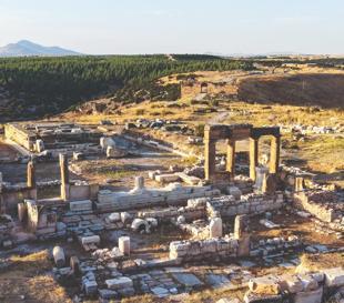 Ancient wall unearthed at Blaundos