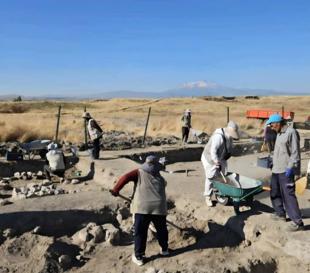 Hellenistic mosaic unearthed in Kayseri