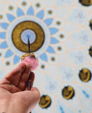 Calligrapher beautifies Türkiyes mosques