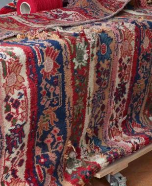 200-year-old carpets brought back to life