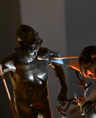 ‘Mars Statue’ preserved in Zeugma Museum