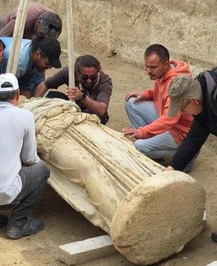 Athena statue unearthed in Laodicea