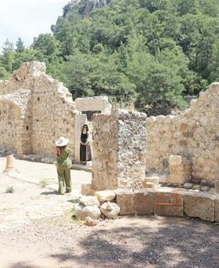 Tomb uncovered at Olympos ancient city