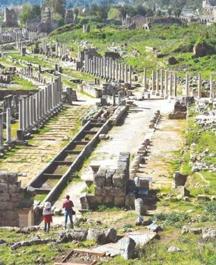 Perge, the jewel of ancient world