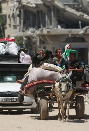 More than 100,000 people have fled Gazas Rafah