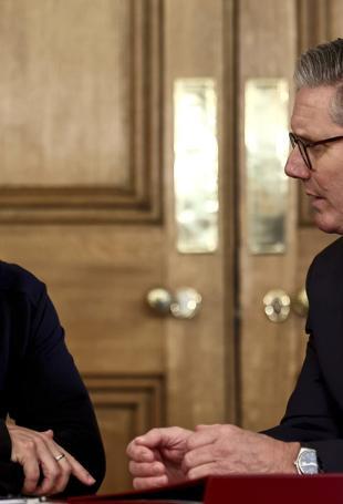 Zelensky in London for whirlwind tour of Europe ahead of US vote