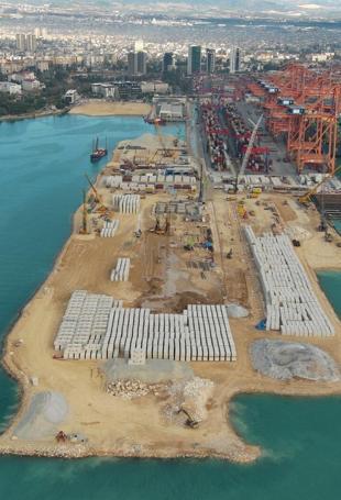 Mersin Port’s capacity to be increased to 3.6 million TEU