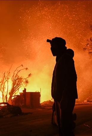 LA fires spread to Hollywood Hills as firefighters struggle to contain infernos