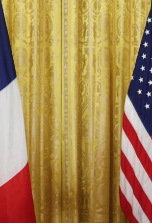 Trump expresses hope war in Ukraine nears end as he meets with Macron