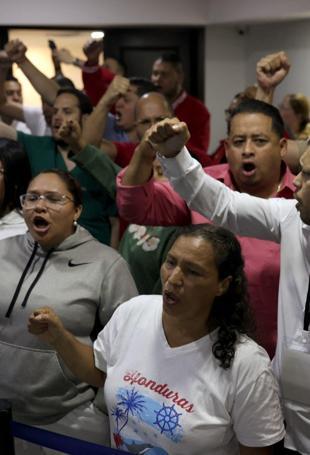 Trump says Honduras trying to change election outcome