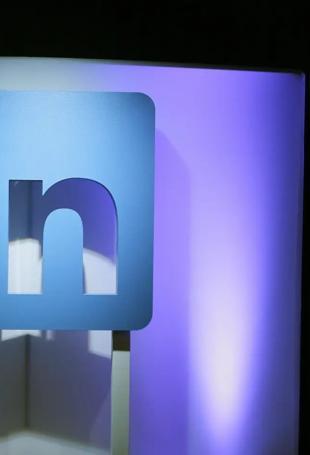 Women don fake mustaches in LinkedIn gender bias fight