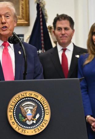 Tech boss Dell gives $6.25 bln to Trump accounts for kids