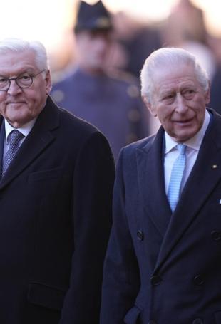 German president arrives in UK on landmark state visit