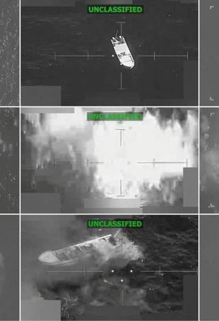 US strikes on three vessels in eastern Pacific kill eight: US military