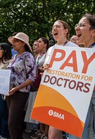 Doctors in England to strike as super flu surges