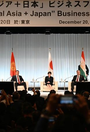 Japan sets $19 billion business target in Central Asia