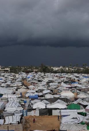 Chilly Gaza braces for more winter rain and word of any progress in ceasefire talks