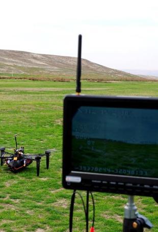FPV drone SAGAN showcases fiber optic flight in demo