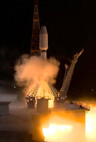 Iran says launches three satellites into space from Russia