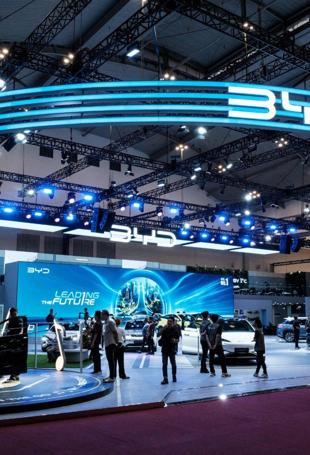Chinese auto giant BYD logs record EV sales in 2025