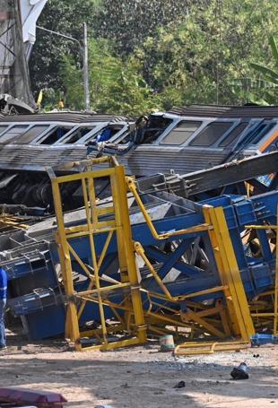 Over 20 killed in train accident at China-backed project in Thailand