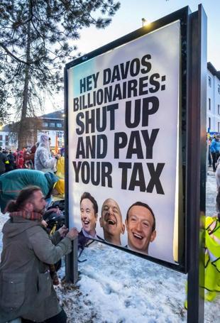 Surging billionaire wealth a political threat, Oxfam warns