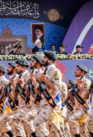 Trump says hopefully wont need military action as Iran threatens to retaliate