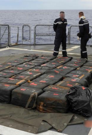 French navy seizes over 4 tons of cocaine