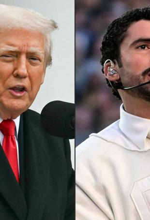 Bad Bunny celebrates Puerto Rico at Super Bowl, angering Trump