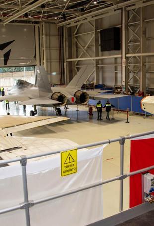 Türkiye reveals new prototypes of homegrown combat aircraft KAAN
